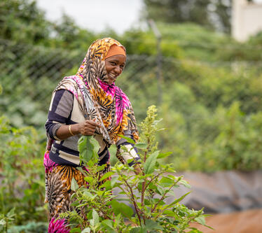 Bokayo a suivi une formation aux pratiques agricoles durables, Kenya
