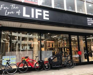 Nieuwe tweedehandswinkel in Kammenstraat