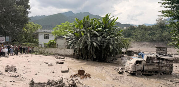 floods in Nepal