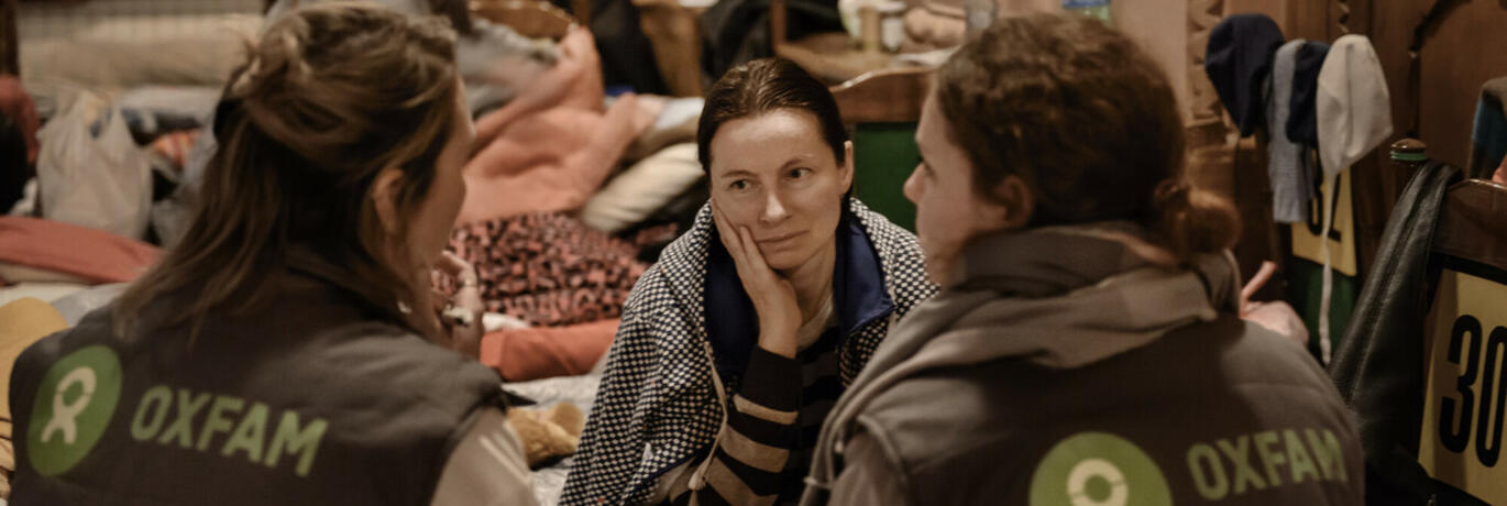 Irina, personne déplacée par la guerre en Ukraine