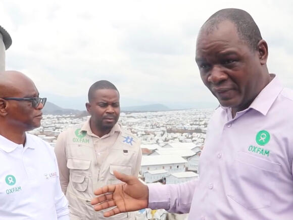 Manenji Oxfam director DRC