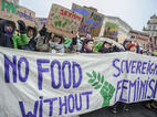 women's march 2023 no food sovereignty without feminism