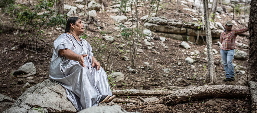 Twee Wayuu milieu-activisten