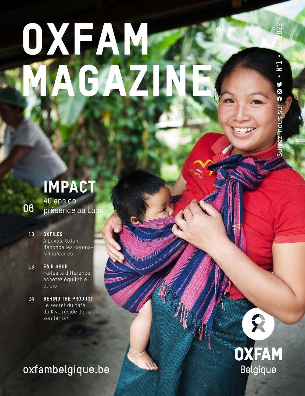 cover Oxfam Magazine 1 FR
