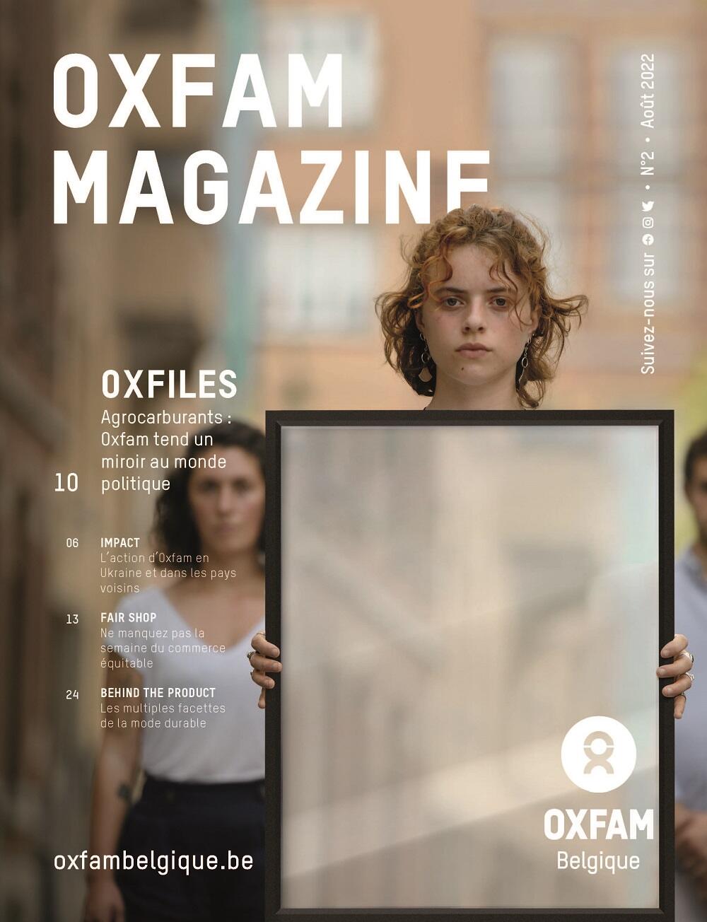 cover Oxfam Magazine 2 FR