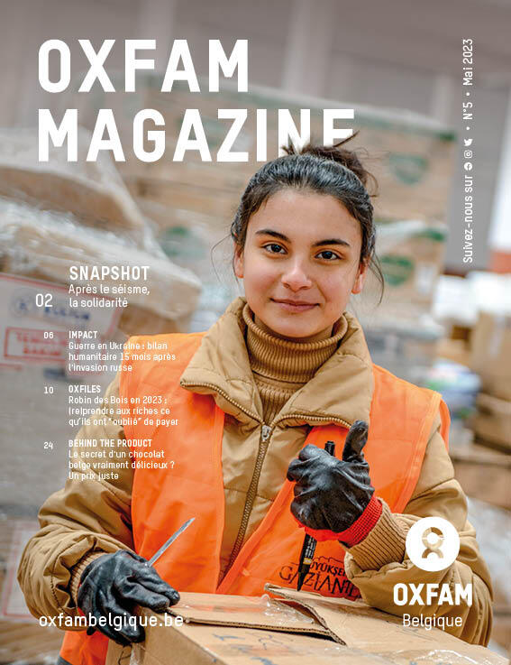 couverture oxfam magazine 5