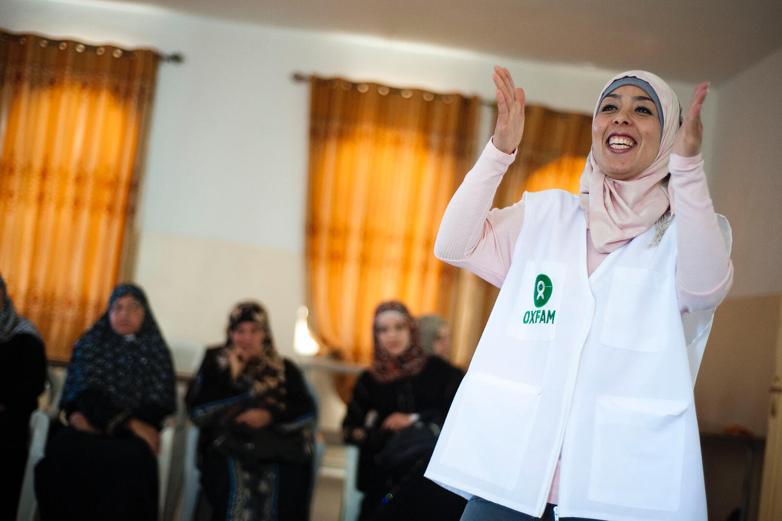 oxfam working with women in westbank